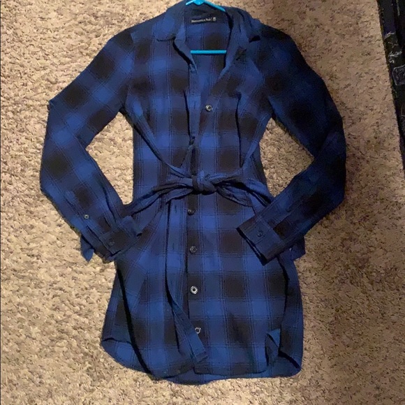 Abercrombie & Fitch Dresses & Skirts - A&F Flannel Dress/Shirt